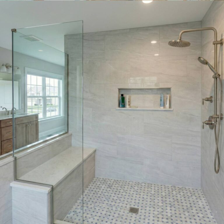 Custom Tile Shower Installation