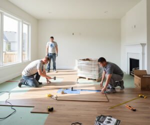 LVP Flooring Installation