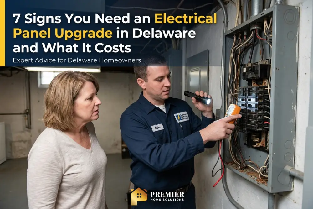 electrical panel upgrade cost Delaware